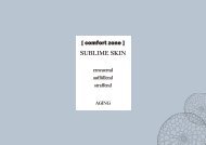 Anti Aging  für Gesicht, Hals Augen und Dekolette - sublime skin von comfort zone