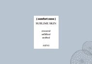 Anti Aging  für Gesicht, Hals Augen und Dekolette - sublime skin von comfort zone