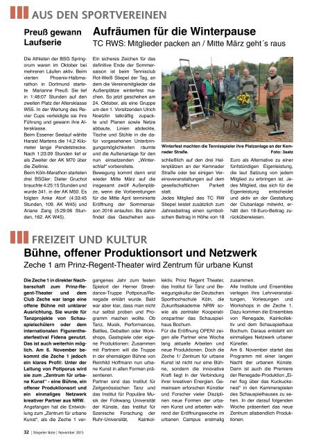 Stiepeler Bote 233 - November 2015