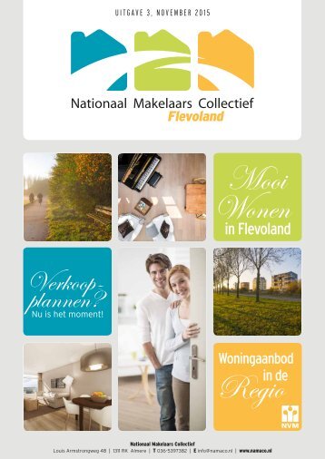 Nationaal Makelaars Collectief Flevoland, #3 november 2015