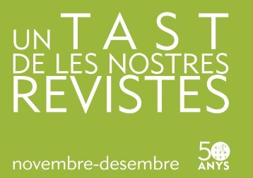 TAST DE LES REVISTES DE NOVEMBRE I DESEMBRE 2015