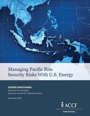 Managing Pacific Rim Security Risks With U.S Energy