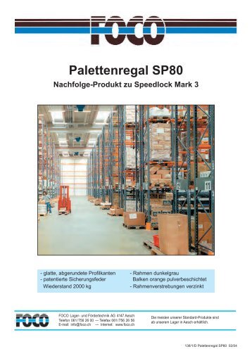 Palettenregal SP80