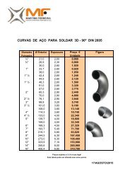 CURVAS DE AÇO PARA SOLDAR 3D - 90º DIN 2605