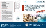 TÉCNICA Y FORMACIÓN PROFESIONAL