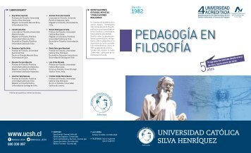 PEDAGOGÍA EN FILOSOFÍA