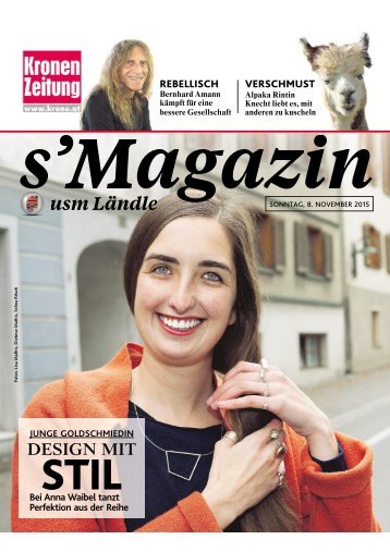 s'Magazin um Ländle, 8. November 2015