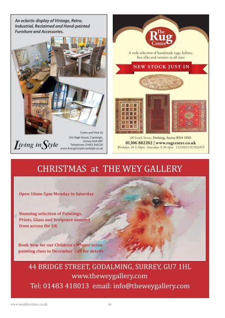 Surrey Homes | SH13 | November 2015 | Gift supplement inside