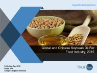 Global and Chinese Soybean Oil For Food Industry, 2015