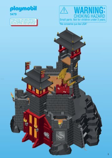 Playmobil 5479 Grande Fortezza asiatica del Drago - Grande Fortezza asiatica del Drago