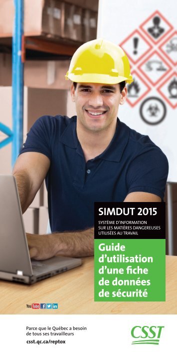 SIMDUT 2015 Guide d’utilisation d’une fiche de données de sécurité