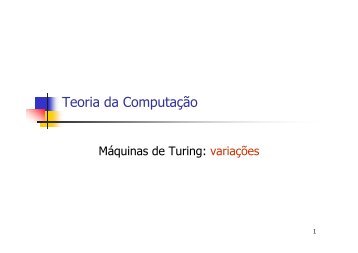 Teoria da Computação