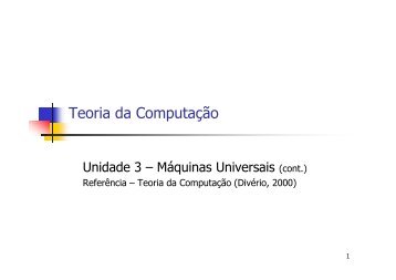 Teoria da Computação