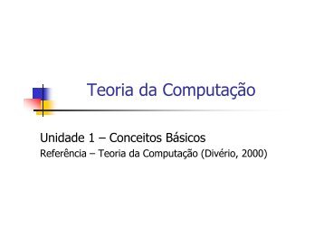 Teoria da Computação