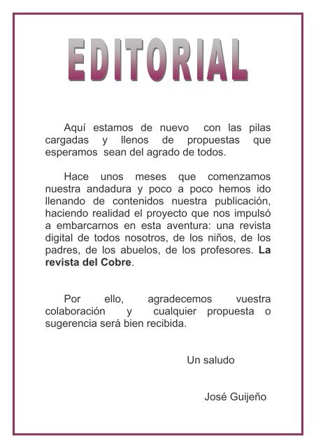 Revista del Cobre. Nº2