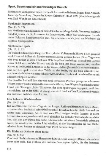 Seite 118-120 - Spuck, Sagen und ein merkwürdiger Brauch