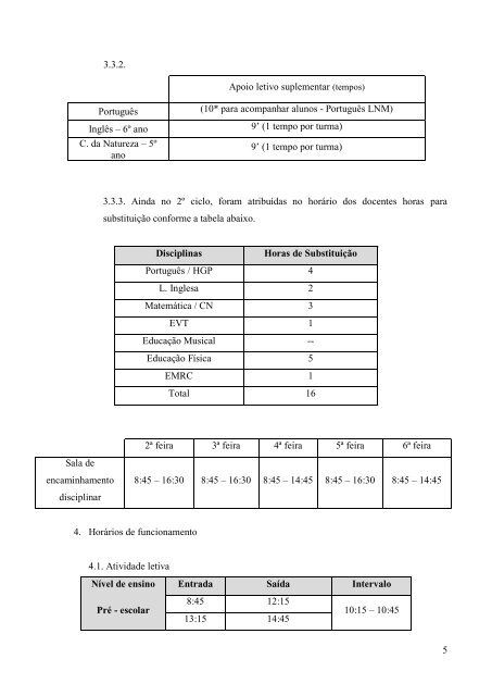 PLANO ANUAL DE ATIVIDADES