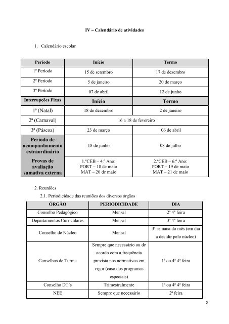 PLANO ANUAL DE ATIVIDADES