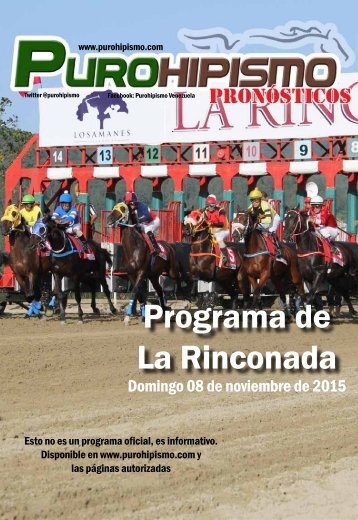 Programa de La Rinconada