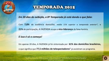 resultados de mÃ­dia - Comercial