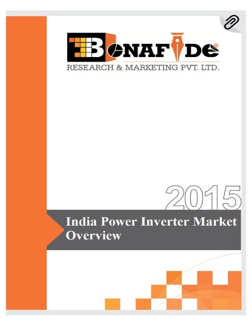 Sample-India Power Inverter Market Overview