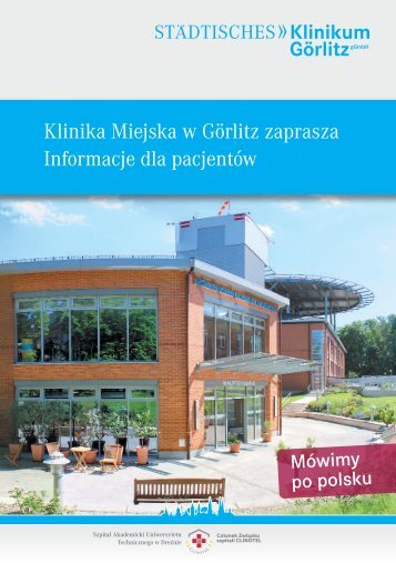 Klinika Miejska w Görlitz zaprasza Informacje dla pacjentów