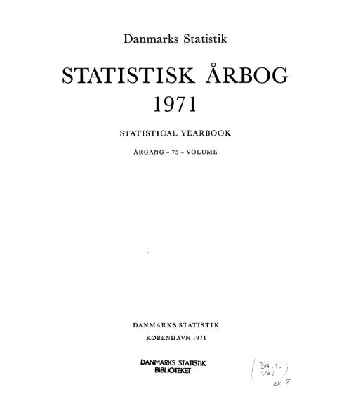 Historiker lærebog Habubu Denmark Yearbook - 1971