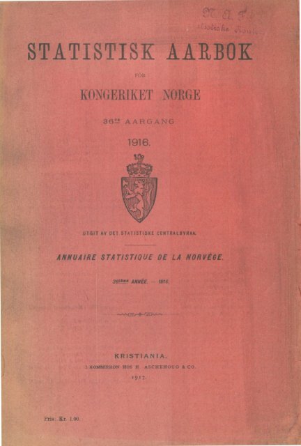 Norway Yearbook - 1916