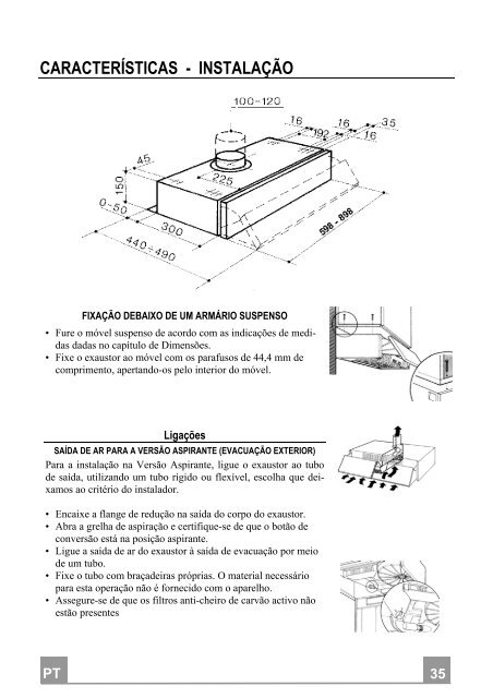 Electrolux Cappa estraibile 60 cm CE6020N - IT Manuale d'uso in formato PDF (1352 Kb)