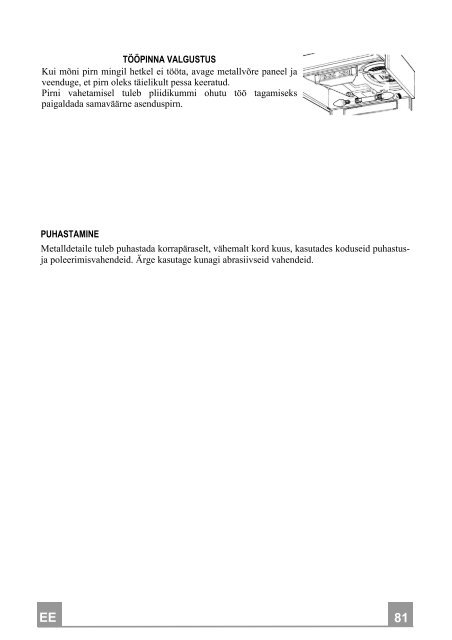 Electrolux Cappa estraibile 60 cm CE6010GR - IT Manuale d'uso in formato PDF (1352 Kb)