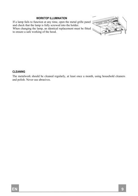 Electrolux Cappa estraibile 60 cm CE6010GR - IT Manuale d'uso in formato PDF (1352 Kb)