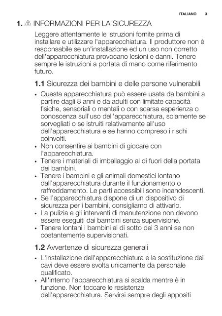 2 www.electrolux.com INDI