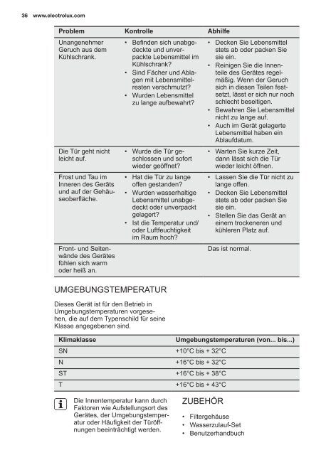 Electrolux Frigocongelatore 2 porte EAL6140WOU - IT Manuale d'uso in formato PDF (33991 Kb)