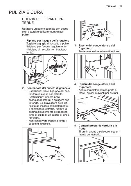 Electrolux Frigocongelatore 2 porte EAL6140WOU - IT Manuale d'uso in formato PDF (33991 Kb)