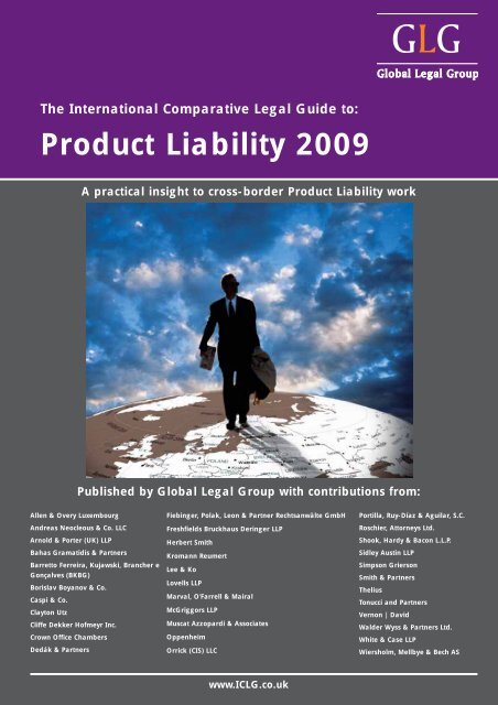 Product Liability 2009 - Arnold & Porter LLP