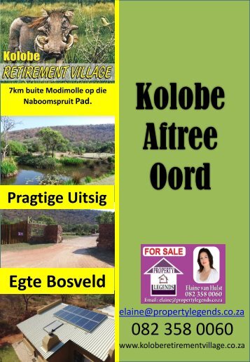 KOlobe POstnet Afrikaans