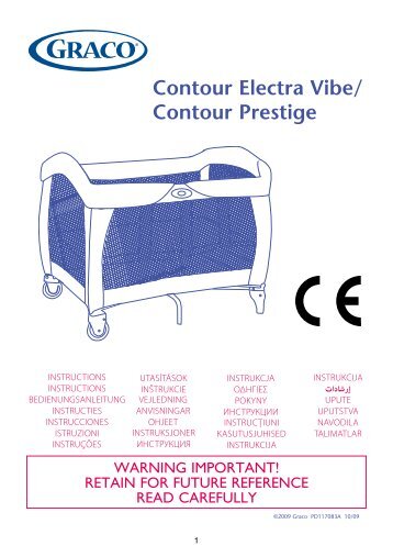 Graco Contour Prestige - Contour Prestige manuale