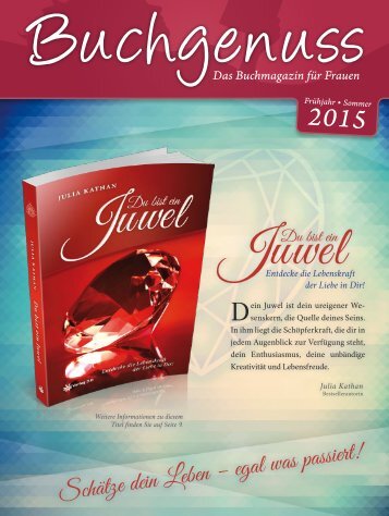 Buchgenuss – Frühjahr 2015