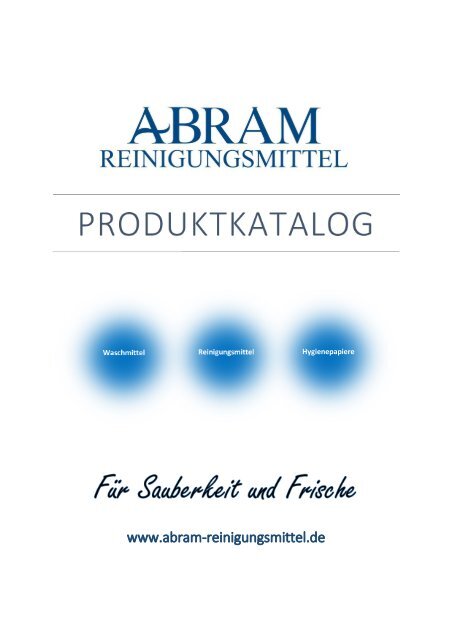 Produktkatalog 