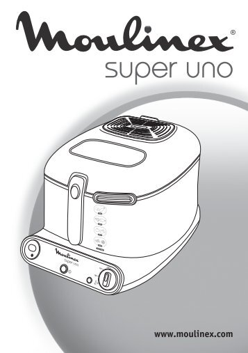 Moulinex SUPER UNO AM3021 - Manuale d'Istruzione Italiano