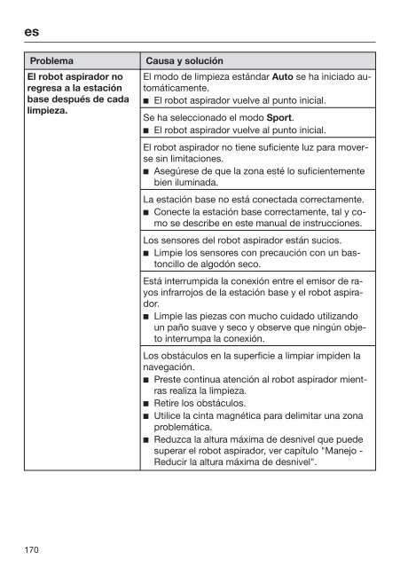 Miele Scout RX1 - SJQL0 - Istruzioni d'uso