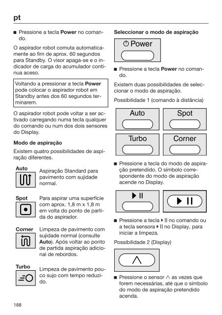 Miele Scout RX1 - SJQL0 - Istruzioni d'uso