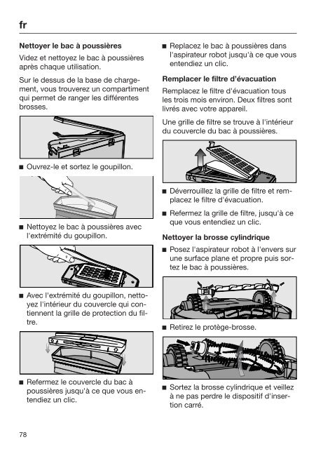 Miele Scout RX1 - SJQL0 - Istruzioni d'uso