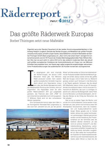 NEUE REIFENZEITUNG 4/2012, Seite 54-93 - Reifenpresse.de