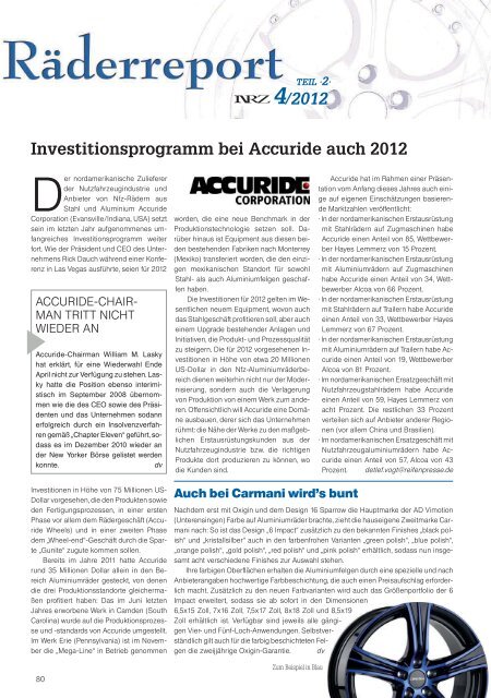 NEUE REIFENZEITUNG 4/2012, Seite 54-93 - Reifenpresse.de