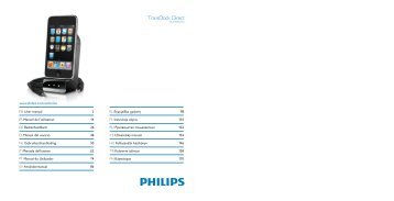 Philips AuxDock - Istruzioni per l'uso - NLD