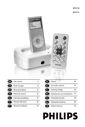 Philips Sistema docking - Istruzioni per l'uso - NLD