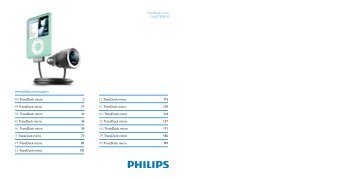 Philips TransDock micro - Istruzioni per l'uso - NLD