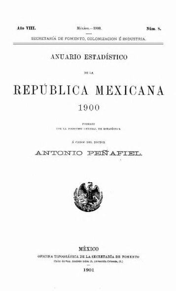 Mexico Yearbook - 1900