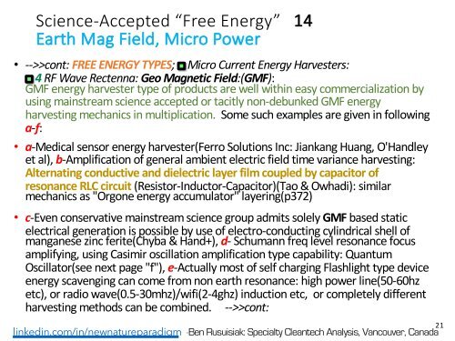 Kold Fusion, Tesla, Torsion Felter, Skalar Bølger, »Gratis« Energi.. = Alle Junk Videnskab?(Resumé på dansk) /  Cold Fusion, Tesla, Torsion Field, Scalar Wave, "Free” Energy.. = All Junk Science?